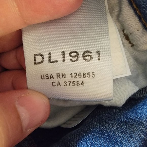 DL1961 Jerry High Rise Vintage Straight Jeans - Picture 12 of 14